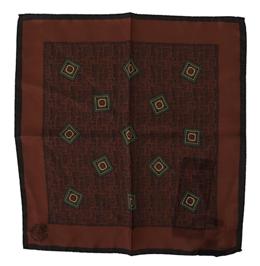 Mouchoir carré de poche en soie Dolce &amp; Gabbana