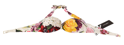 Dolce & gabbana floral print bikini top - summer essential