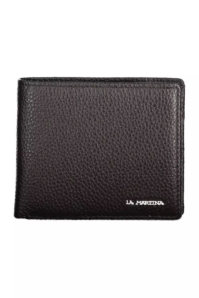 La martina leather bifold wallet with coin purse