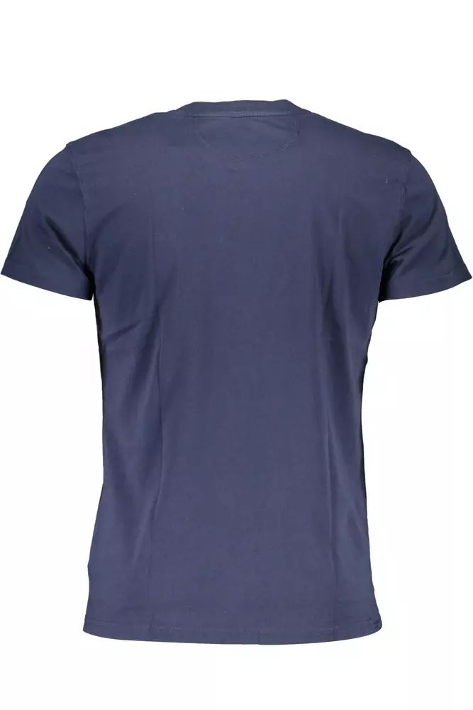T-shirt à logo brodé bleu La Martina Chic - Coupe régulière