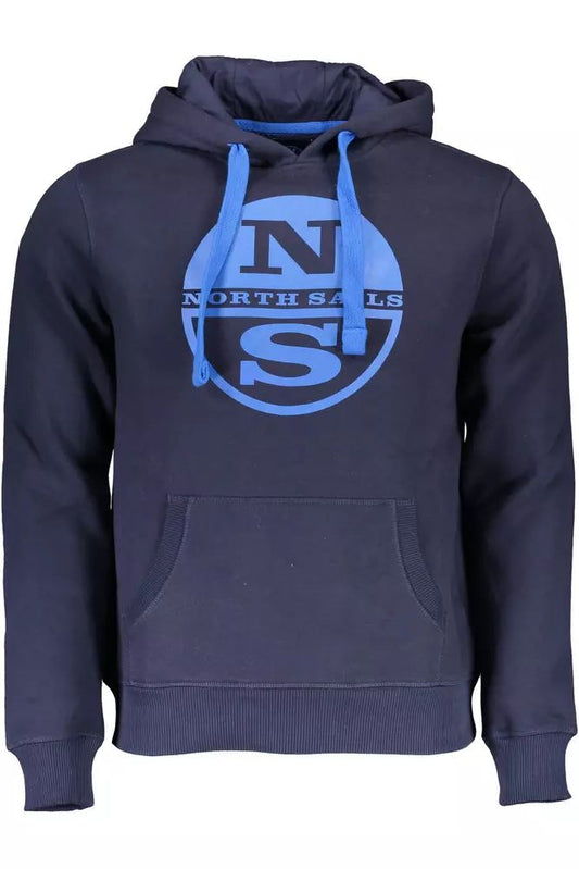 North Sails Sail the Waves Hooded Sweatshirt in Blue