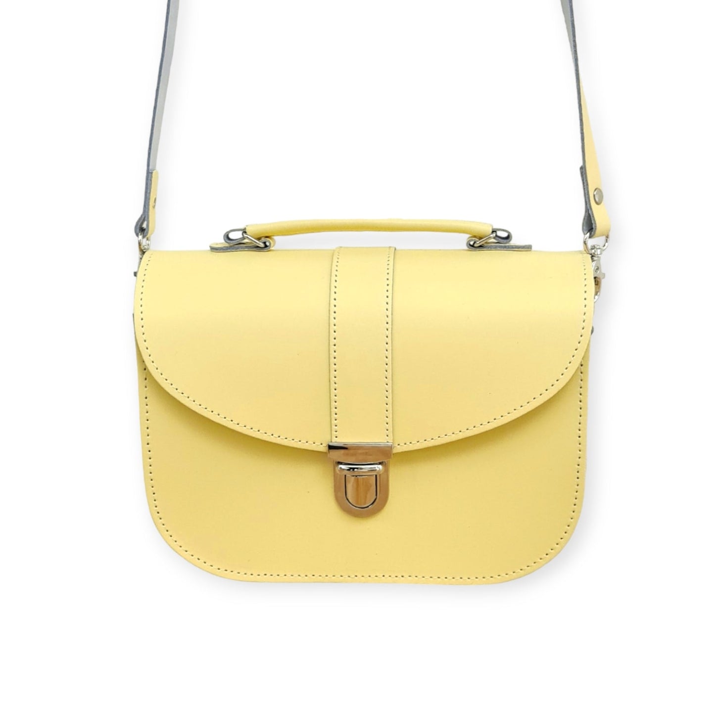 Olympia Handmade Leather Bag - Primrose Yellow