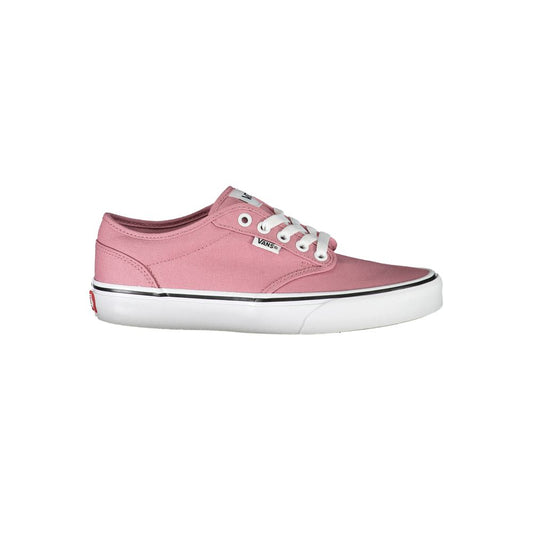 Vans pink sneakers with contrast laces