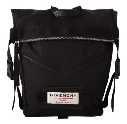 Givenchy black downtown designer backpack