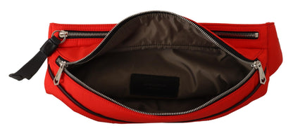 Givenchy - Grand sac ceinture banane - Rouge et noir