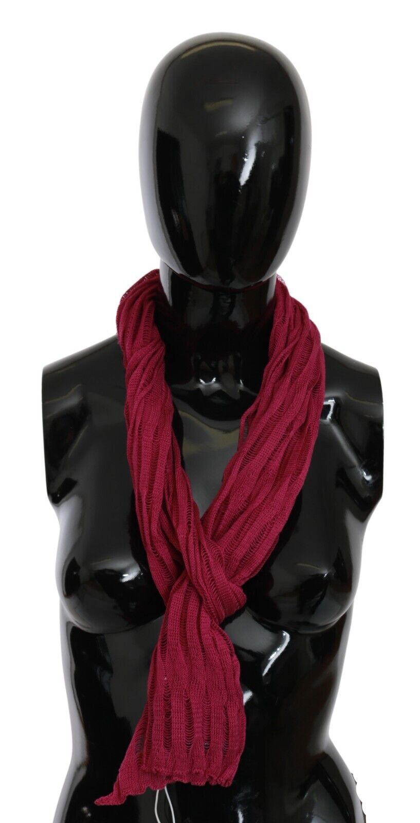 John Galliano foulard châle bordeaux